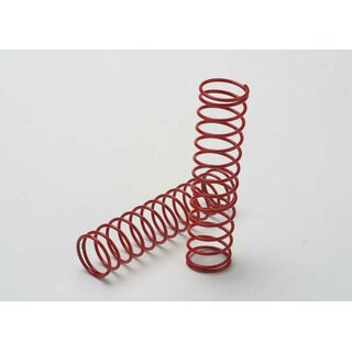 TRAXXAS Big Bore D�mpfer-Feder XXL rot (2.5 rate) (2)