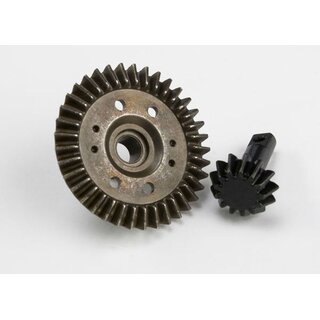 TRAXXAS Tellerzahnrad 37Z mit Ritzel 13Z Differential vorne
