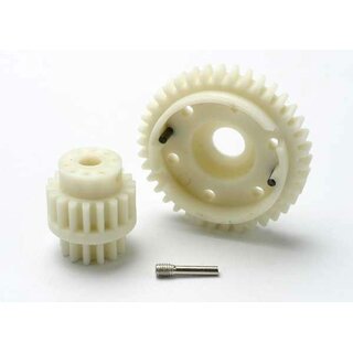 TRAXXAS 2-Gang Zahnrad-Set gro�e �bersetzung (38Z/13-18Z)