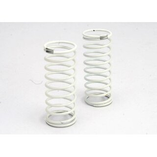 TRAXXAS GTR D�mpfer-Feder wei� hinten (1.2 rate silber) (2)
