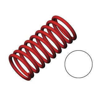 TRAXXAS GTR D�mpfer-Feder rot vorne (2.9 rate weiss) (2)