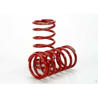 TRAXXAS GTR D�mpfer-Feder rot (4.1 rate tan) (2)