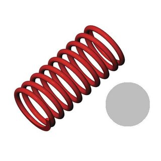 TRAXXAS GTR D�mpfer-Feder rot vorne 120mm (4.9 rate silber) (2)