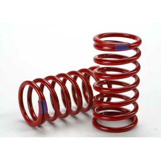 TRAXXAS GTR D�mpfer-Feder rot (6.4 rate violett) (2)