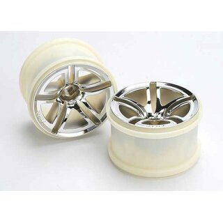 TRAXXAS Twin-Spoke 2.8 Felgen chrom (2)