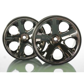 TRAXXAS All Star 2.8 Felgen schwarz-chrom (2)