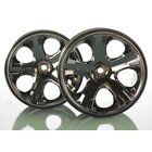 TRAXXAS All Star 2.8 Felgen schwarz-chrom (2)