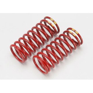 TRAXXAS GTR D�mpferfeder rot lang (4.9 rated) (2)