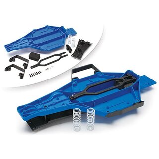 TRAXXAS LCG-Chassis Umbau Kit blau