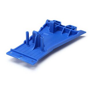 TRAXXAS LCG-Chassis vorne unten blau