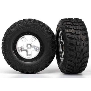 TRAXXAS Kumho Reifen auf Felgen satin-chrom (2)