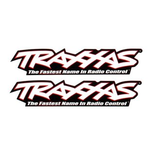 TRAXXAS Aufkleber 11cm schwarz (50 Stk)