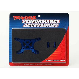 TRAXXAS D�mpferbr�cke 7075-T6 Aluminium blau vorne