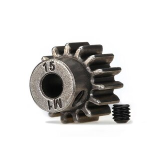 TRAXXAS Motorritzel 15Z f�r 5mm Welle und Stahl-HZ (Modul 1)