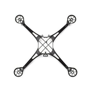 TRAXXAS Hauptrahmen Rotor schwarz mit Schrauben