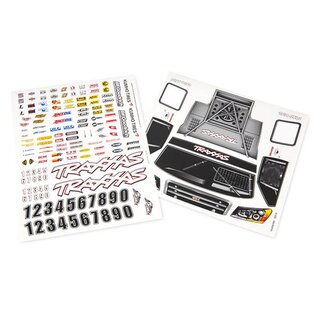 TRAXXAS Aufkleberbogen Slash 4x4