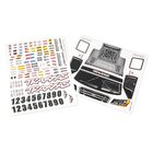 TRAXXAS Aufkleberbogen Slash 4x4