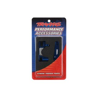 TRAXXAS C-Hubs 6061-T6 Aluminium blau vorne l&r