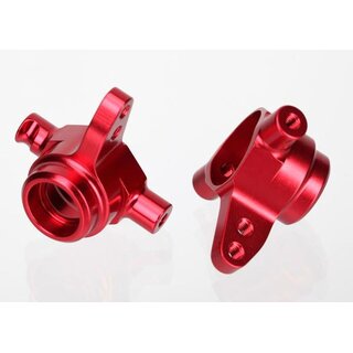 TRAXXAS Lenkhebel 6061-T6 Aluminium rot l&r