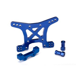 TRAXXAS D�mpferbr�cke 7075-T6 Aluminium blau vorne