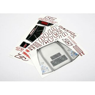 TRAXXAS SLVR Aufkleberbogen 1/16 Slash