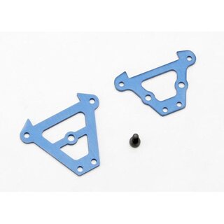 TRAXXAS Querlenkerhalter Aluminium blau v&h