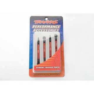 TRAXXAS Spurstangen Aluminium rot v/h (4)