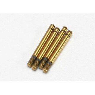 TRAXXAS Kolbenstangen (TiN beschichtet) f�r GTR 1/16 D�mpfer (4)