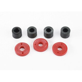 TRAXXAS Kolbenplatte (2x0,5mm Loch) f�r GTR 1/16 D�mpfer (4)