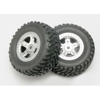 TRAXXAS SCT Reifen auf Felgen satin-chrom (2)
