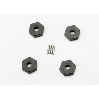 TRAXXAS Radmitnehmer Kunststoff 12mm mit Stifte (4)