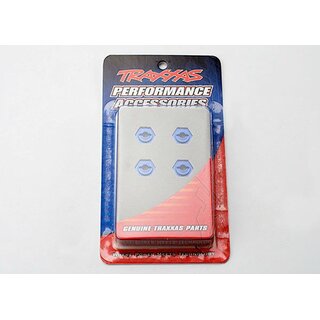 TRAXXAS Radmitnehmer 6061-T6 Aluminium blau 12mm (4)