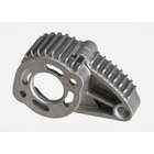 TRAXXAS Motor-Halter Aluminium silber gerippt f�r 550 Motor