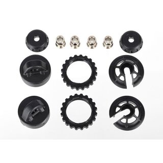 TRAXXAS GTR D�mpferteller & Federhalter L/XXL (2)