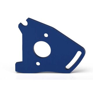 TRAXXAS Motorplatte Aluminium blau