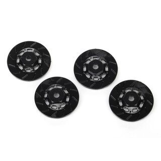 TRAXXAS Radmitnehmer mit Bremsscheiben schwarz (4)
