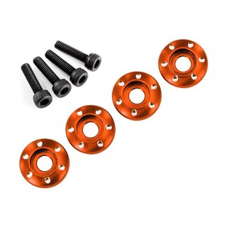 TRAXXAS Unterlegscheibe f�r Radmuttern Alu orange (4)