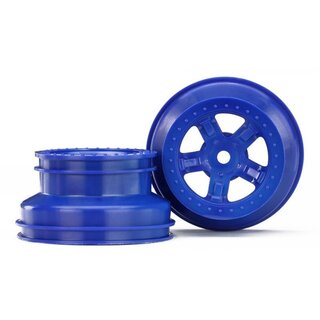 TRAXXAS SLVR SCT 1.8/1.4 Felgen blau 12mm (2)