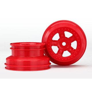 TRAXXAS SLVR SCT 1.8/1.4 Felgen rot 12mm (2)