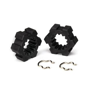 TRAXXAS Radmitnehmer mit Clips schwarz (2)
