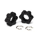 TRAXXAS Radmitnehmer mit Clips schwarz (2)