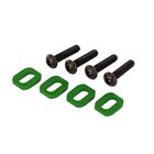 TRAXXAS Motorhalter Scheiben Aluminium gr�n (4)