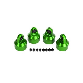 TRAXXAS GTX D�mpfer-Kappen Aluminium gr�n (4)