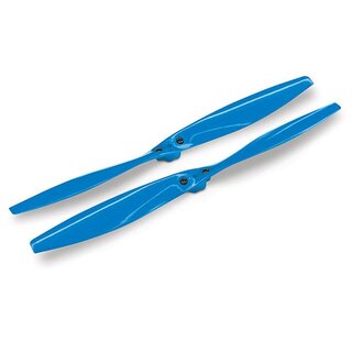 TRAXXAS Rotorblatt-Set blau mit Schrauben (2)