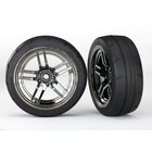 TRAXXAS Response Reifen auf 1.9 Felgen chrom-schwarz...