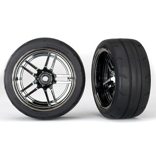 TRAXXAS Response auf 1.9 Felgen chrom-schwarz extrabreit...