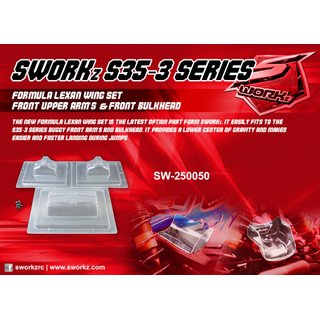 SWORKz Formula Frontspoiler Lexan Set (8), SW25050