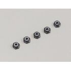 Kyosho Stopmuttern Alu Gunmetal M2.6x3.0mm (5) Kyosho