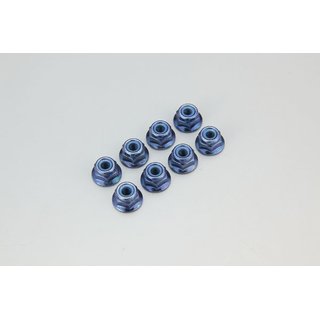 Kyosho STOPMUTTERN#M4, BLAU, (8)