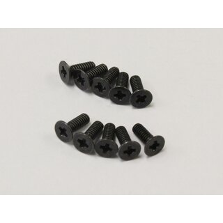 Kyosho Senkkopfschrauben Metall M2x6mm (10) Kyosho